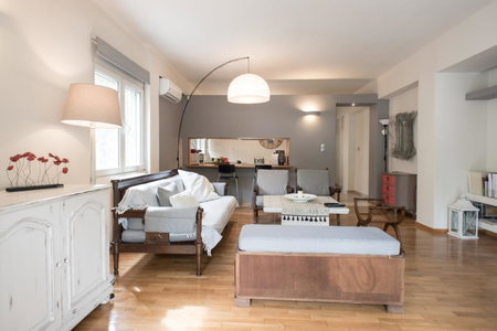 Affordable luxury garden apartment, Athens, Greece