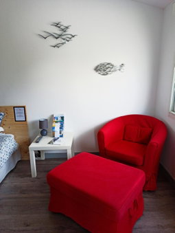 LauRina - Chambre, SDB, terrasse, arrivée autonome, Royan, France