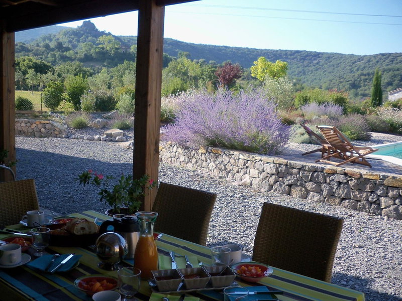 Villa Font Vive - Chambres d'hôtes éco-responsables - Cuisine partagée et calme absolu !, Grospierres, France