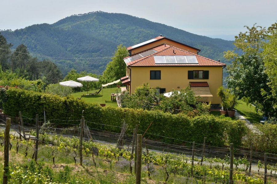 Il Laghello Wood House, Framura, Italy