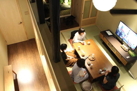 京一軒町家 さと居 鉄仙 SATOI TESSEN Omiya-Gojo, Kyoto, Japan