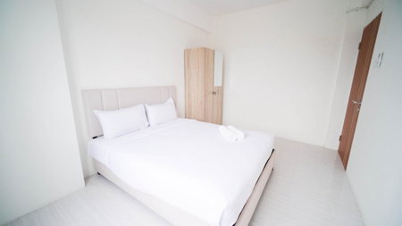 Best Choice 2BR at Puncak Dharmahusada Apartment Surabaya By Travelio, Surabaya, Indonesia