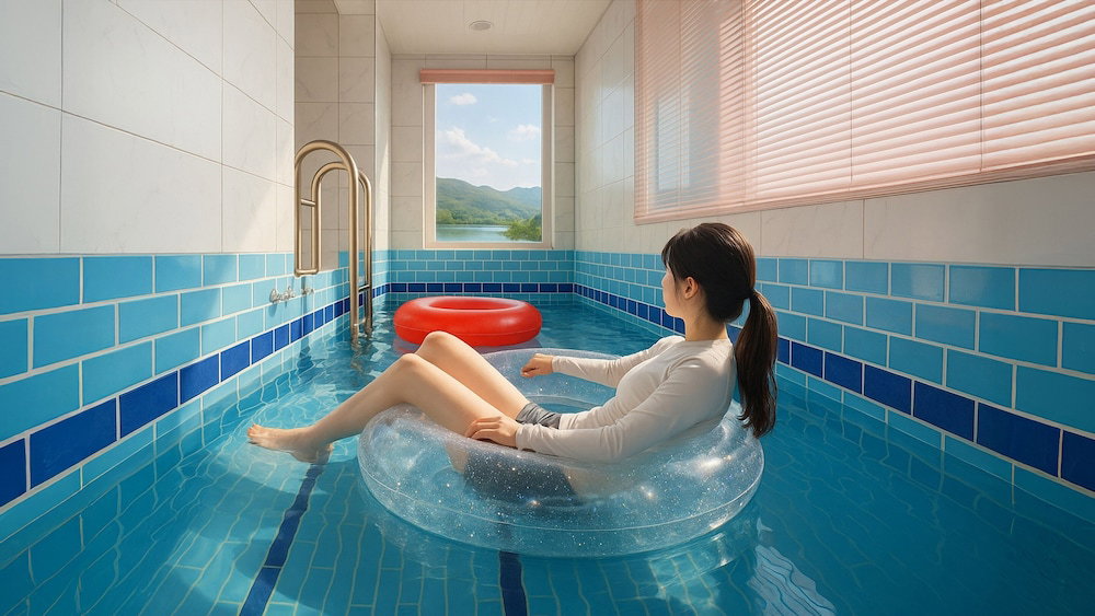 Gapyeong Ribbon Spa Pool Villa, South Korea