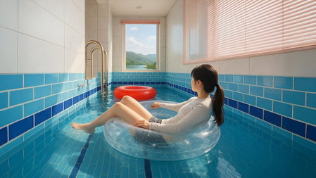 Gapyeong Ribbon Spa Pool Villa, Gapyeong, South Korea
