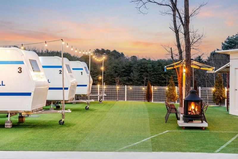 Gangneung Pinehill Park Pension&caravan, Gangneung, South Korea