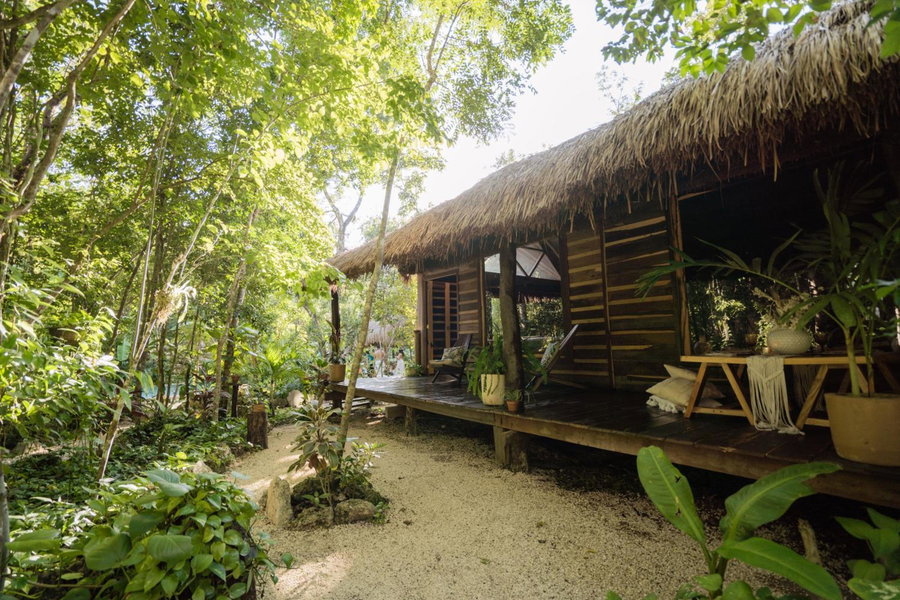 Madre Tierra Eco Habitat, Puerto Morelos, Mexico