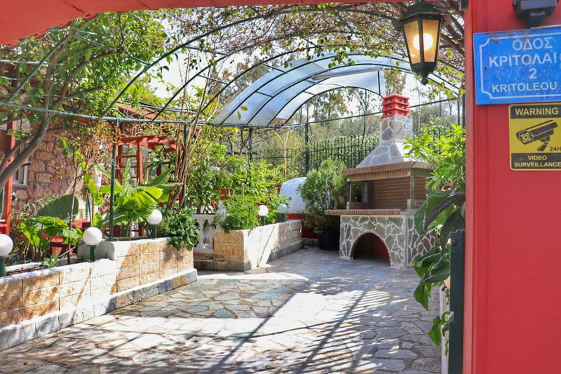 Stone house under Acropolis, Athens, Greece