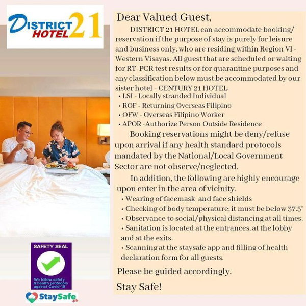 District 21 Hotel, Iloilo City, Philippines