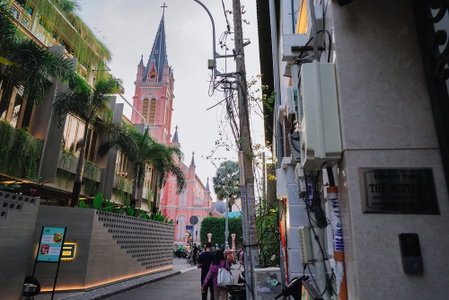 The Nguyens - Pink Church View, Ho Chi Minh City, Vietnam