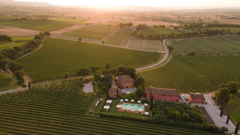 Agriturismo Podere La Rocca, Abbadia di Montepulciano, Italy