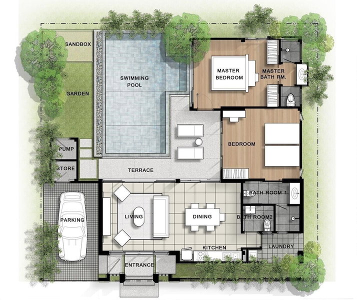 VILLA ALANNA Phuket, Choeng Thale, Thailand