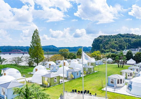 Takatakiko Glamping Resort, Tsurumi, Japan