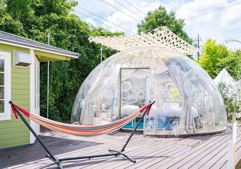 Takatakiko Glamping Resort, Tsurumi, Japan