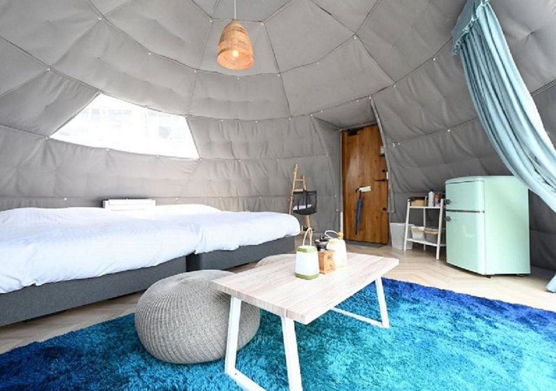 Takatakiko Glamping Resort, Tsurumi, Japan