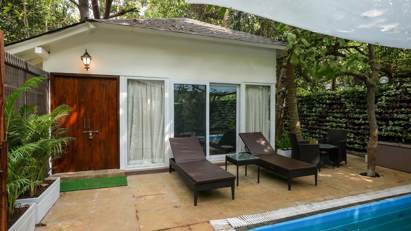 Swimup - Suites with private pool , Vagator, Vagator, India