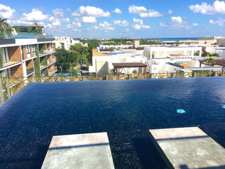 It Residence Top Location Luxury 2 Br Two Roof Pools Beach Club included, Playa del Carmen, Mexico