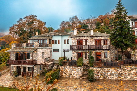 Mple Feggari, Mouresi, Greece