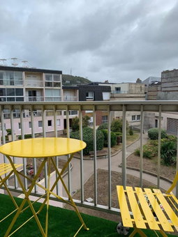 Ma cabane de plage, Fécamp, France