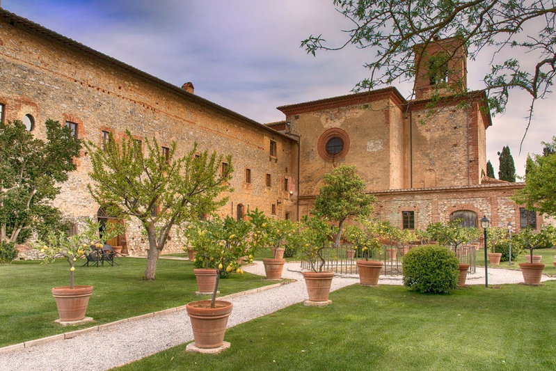 Monastero Sant'Anna in Camprena, Pienza, Italy