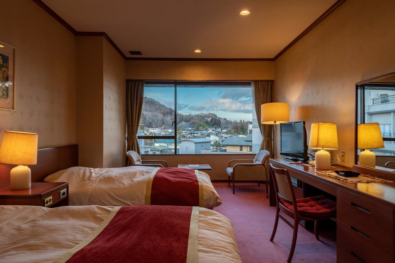 Senkeien Tsukioka Hotel, Kaminoyama, Japan