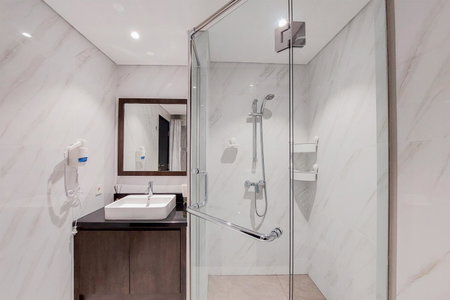 1BR Apartment with Comfortable Design at Branz BSD City By Travelio, Tangerang, Indonesia