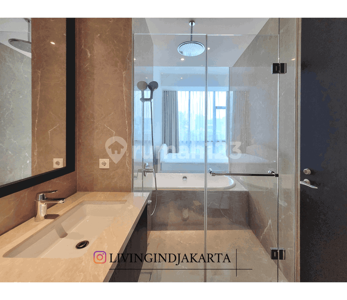 Apartment for rent in Jakarta, Indonesia · La Vie All Suites Apartment · 2 rooms, 2 baths
