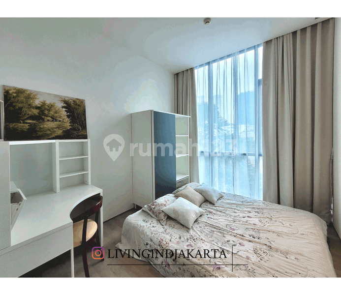 Apartment for rent in Jakarta, Indonesia · La Vie All Suites Apartment · 2 rooms, 2 baths