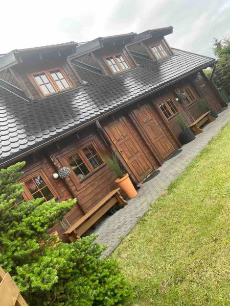 Domki Drewniane Całoroczne, Krynica Morska, Poland