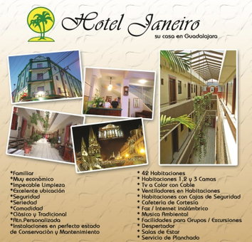 Hotel Janeiro, Guadalajara, Mexico