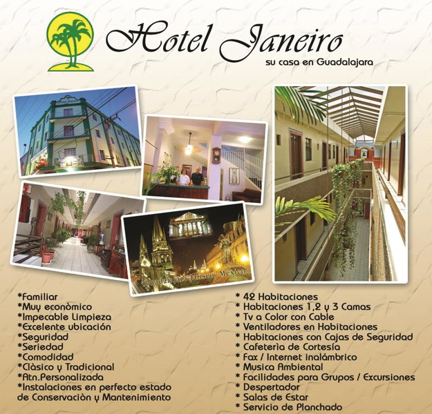 Hotel Janeiro, Guadalajara, Mexico