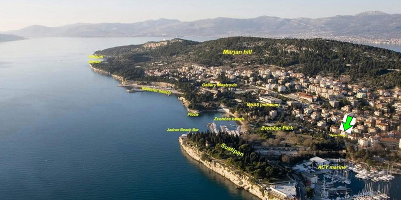 IBIS Your Cosy Oasis With Private Parking and Patio, Split, Croatia