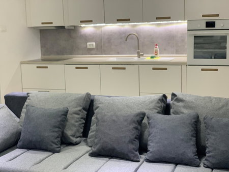 Green Apartment by Alex Rafael, Zagreb, Croatia