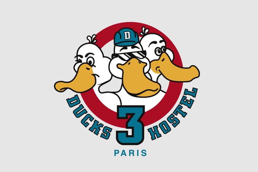 The 3 Ducks Eiffel Tower by Hiphophostels, Paris, France