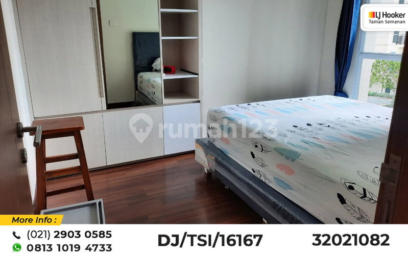 Apartment for rent in Tangerang, Indonesia · Puri Orchard Apartment · 2 rooms, 1 bath