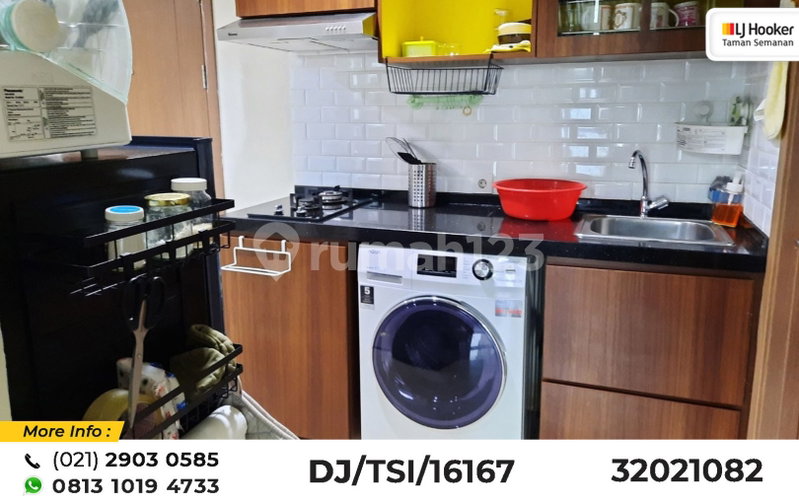 Apartment for rent in Tangerang, Indonesia · Puri Orchard Apartment · 2 rooms, 1 bath