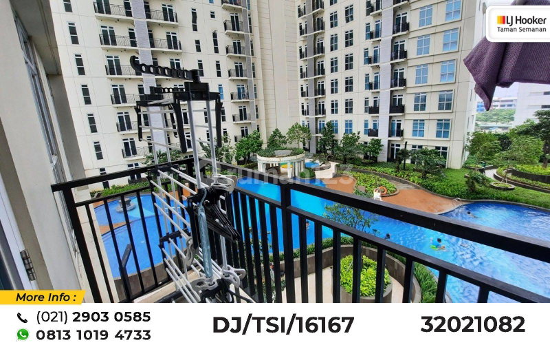 Apartment for rent in Tangerang, Indonesia · Puri Orchard Apartment · 2 rooms, 1 bath