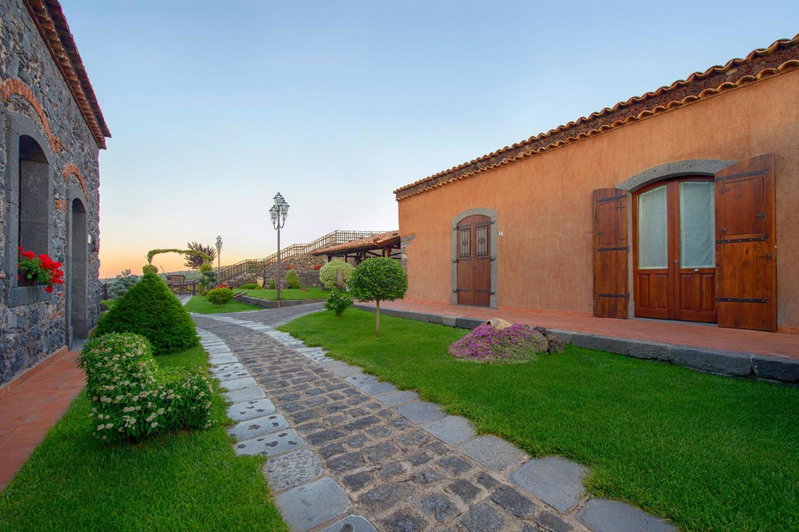 Etna Quota Mille Boutique Hotel, Typical Sicilian Food & Wine, Randazzo, Italy