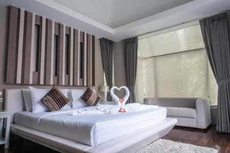 AnB pool villa (Red) with 2BR close to Jomtien beach, Na Jomtien, Thailand