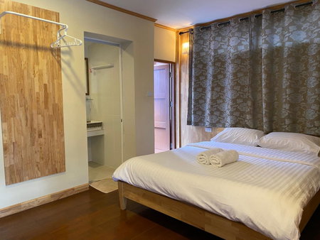 Bed in Beyt Boutique Hotel, Nonthaburi, Thailand