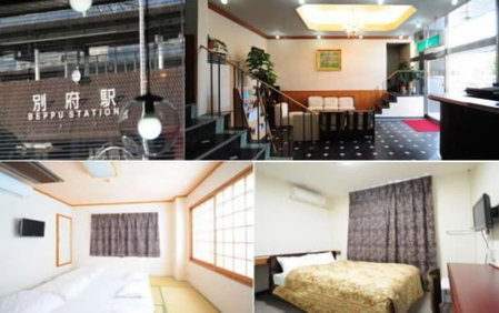Beppu Ekimae Hotel Hayashi, Beppu, Japan