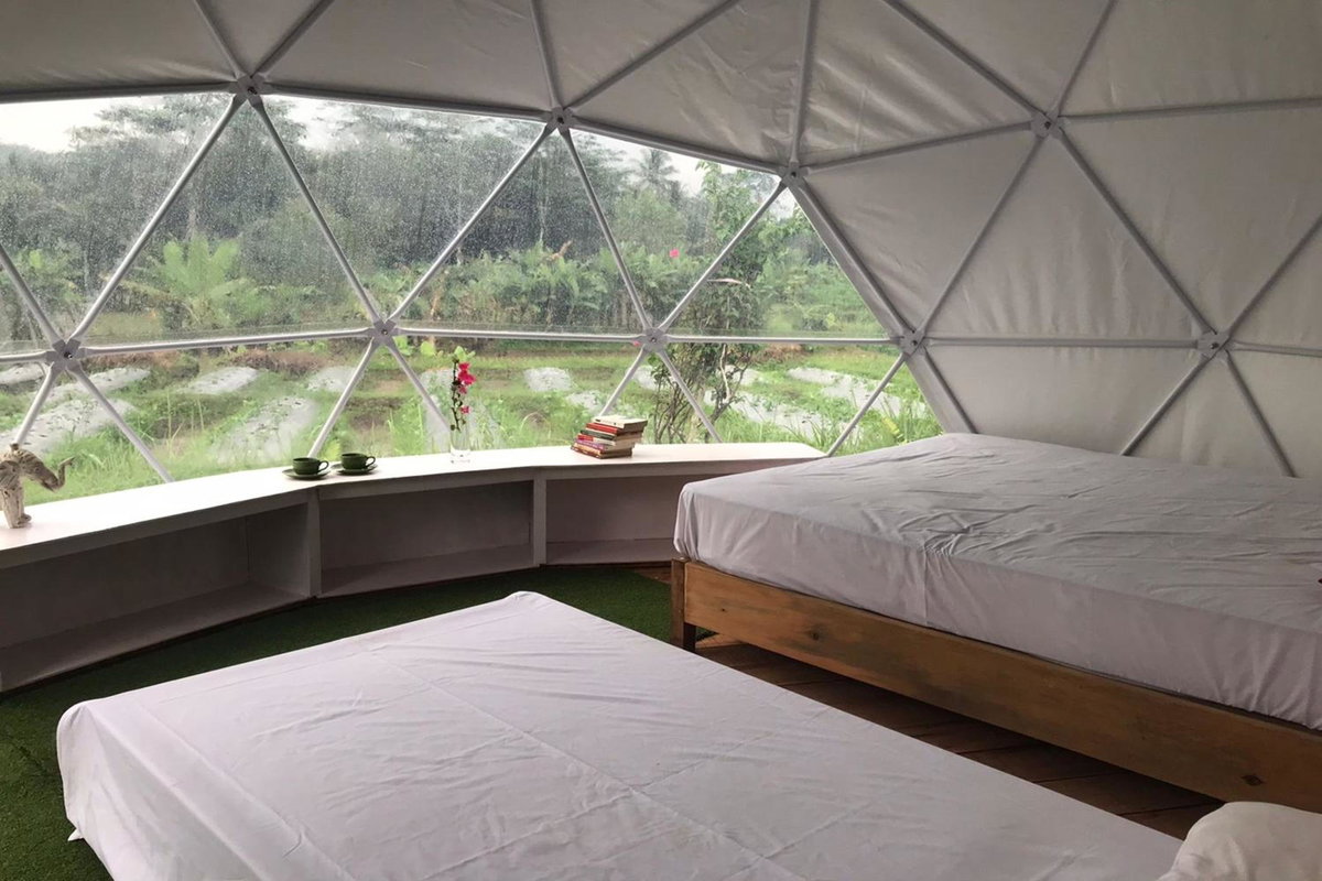 Borobudur Luxury Glamping, Indonesia