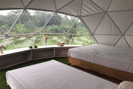 Borobudur Luxury Glamping, Magelang, Indonesia