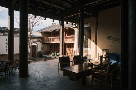 Shaxi Ancient Town Chang Le Li Chinese Courtyard Hotel, Dali, China