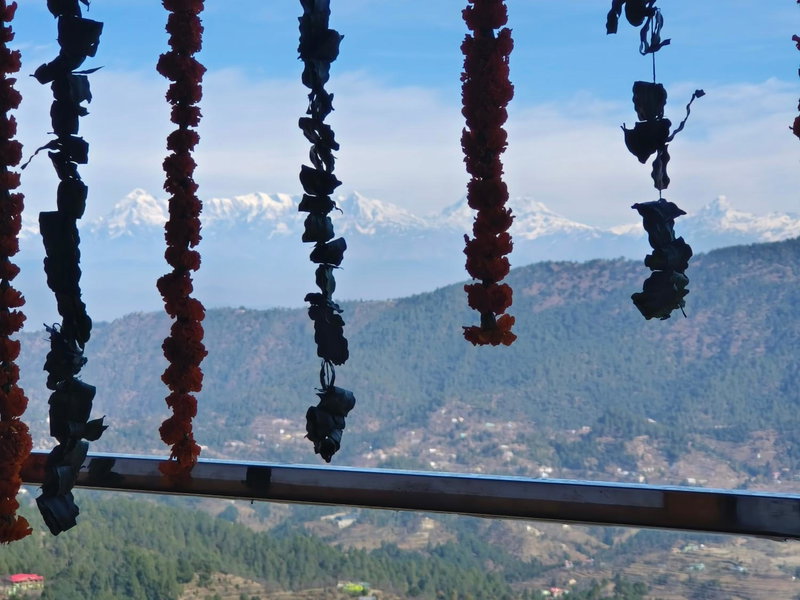 The White mountaina, Mukteswar, India