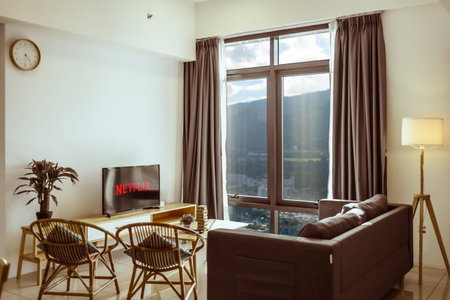 Muji X Tiffany - City and Hill View 3BR at 218 Tropicana NEAR Komtar Food Heaven with Netflix & TV Box, George Town, Malaysia