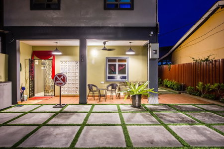 Explore 4BR Gardenhouse Retreats (Free Parking), Butterworth, Malaysia