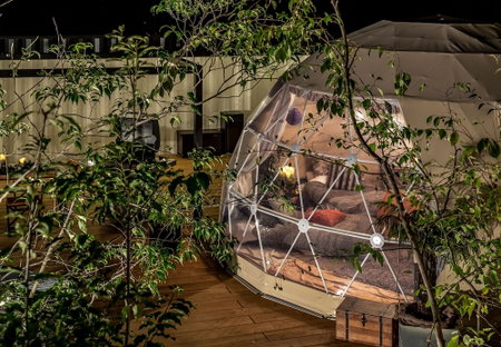 COMOREBI -yufuin onsen gramping-, Yufu, Japan
