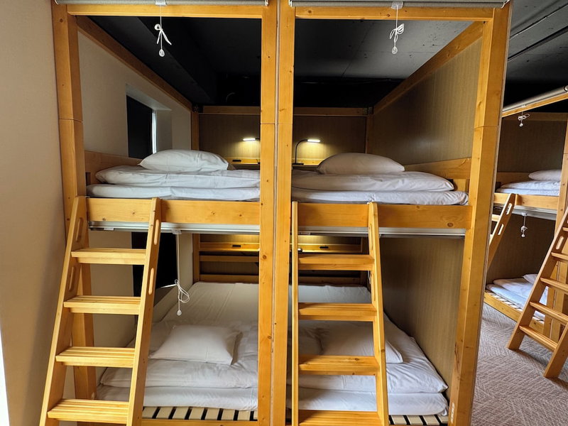 Capsule Hotel CONTINUE Njojo-Kita, Kyoto, Japan