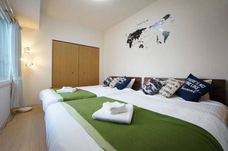 Downtown area Spacious cozy room Susukino IK901, Sapporo, Japan