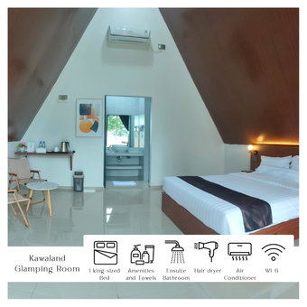Kawaland glamping resort, Teluk Bakau, Indonesia
